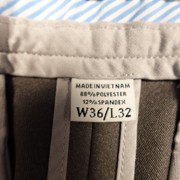 Footjoy Tour Golf pants men's 36x32 grey performance activewear - Picture 4 of 13